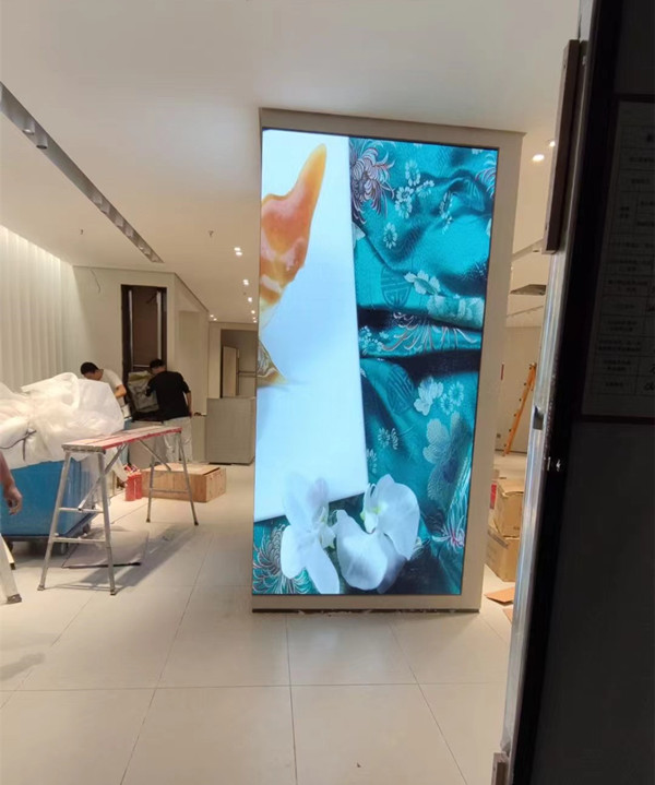 海林商场门店转角LED显示屏